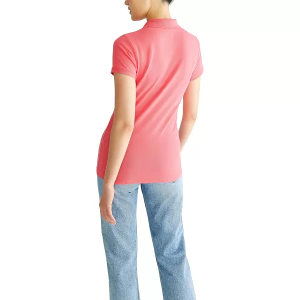 AEROPOSTALE Womens Aero Solid A87 PoloCali Rose