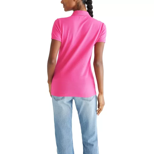 AEROPOSTALE Womens Aero Solid A87 PoloFucshia Purple