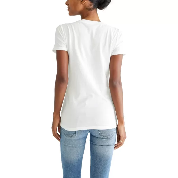 AEROPOSTALE Womens Arch Short Sleeve Graphic TeeCream