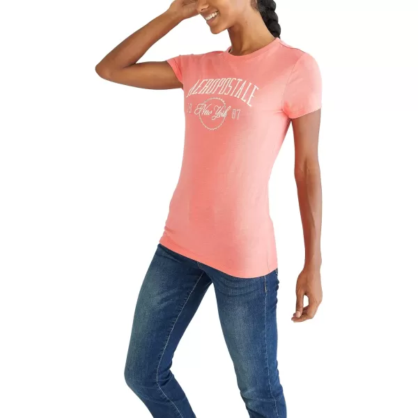 AEROPOSTALE Womens Arch Short Sleeve Graphic TeeDubarry