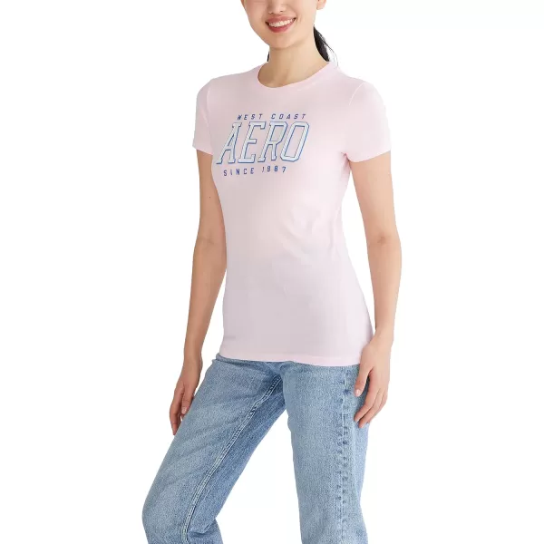 AEROPOSTALE Womens Block Short Sleeve Graphic TeeFairy Tale