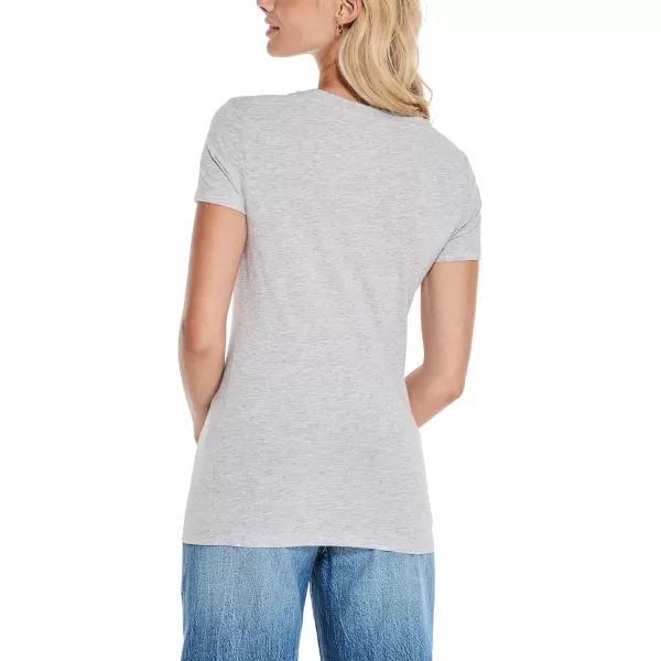 AEROPOSTALE Womens Collegiate Short Sleeve Graphic TeeLight Heather Grey