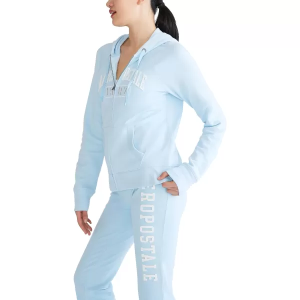 AEROPOSTALE Womens Logo Full Zip HoodieArches1987Summer Song