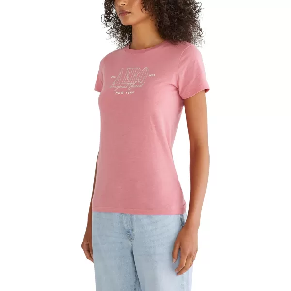 AEROPOSTALE Womens Shine Short Sleeve Graphic TeeSerafina