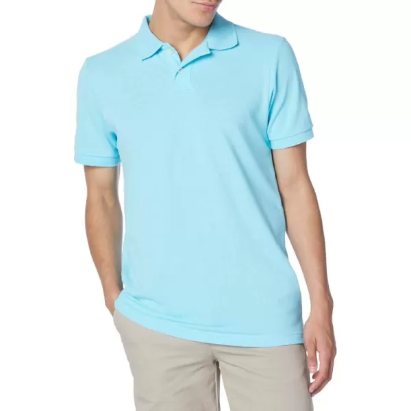 AEROPOSTALE Mens PoloCrisp Blue