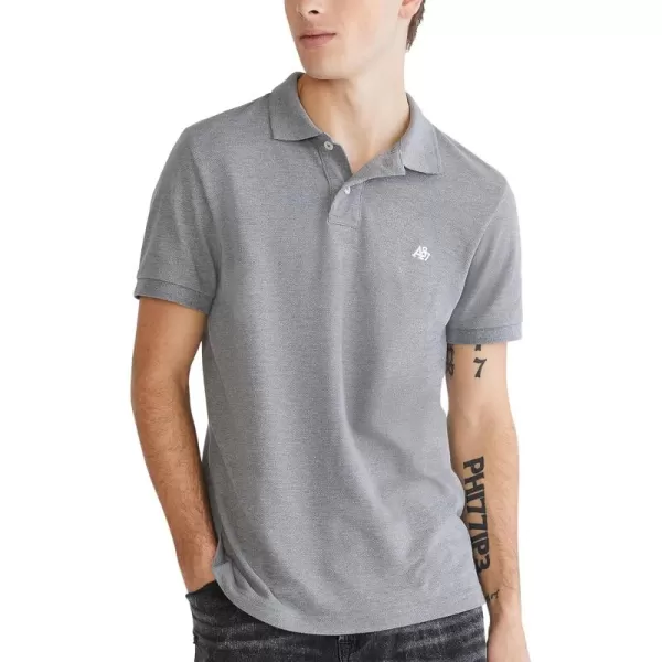 AEROPOSTALE Mens PoloLight Heather Grey
