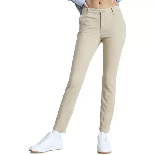 AEROPOSTALE Womens Aero Slim Uniform PantSummer Tan