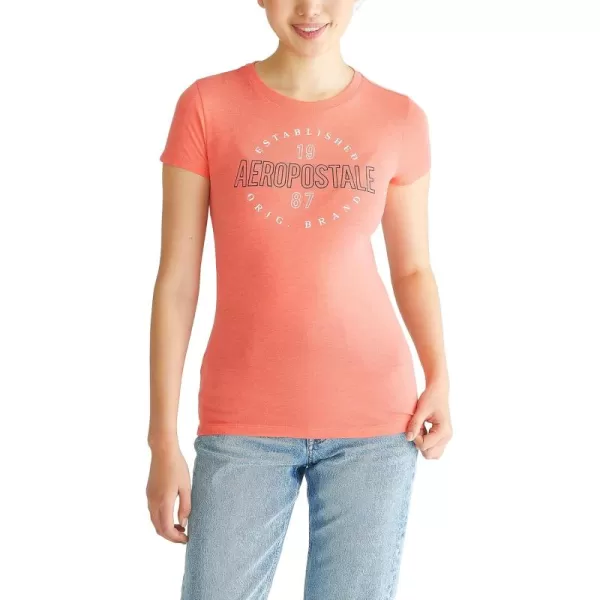 AEROPOSTALE Womens Shine Short Sleeve Graphic TeeDubarry