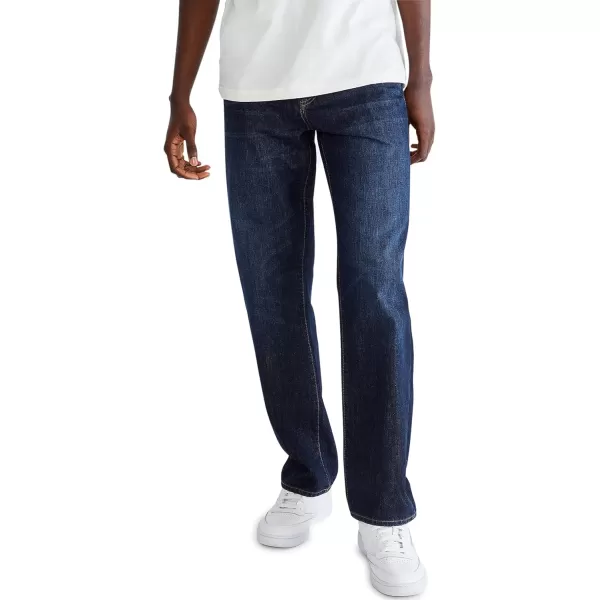 AEROPOSTALE Mens Aero Relaxed JeanDark Wash