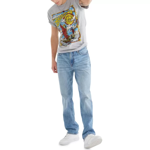 AEROPOSTALE Mens Aero Relaxed JeanLight Wash