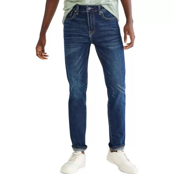 AEROPOSTALE Mens Aero Slim JeanDark Wash