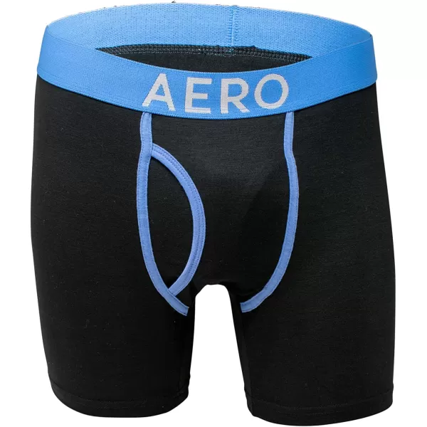 AEROPOSTALE Mens Boxer Briefs 4 Pack Cotton Stretch Boxer Briefs UnderwearGreyNavyBlackGrey