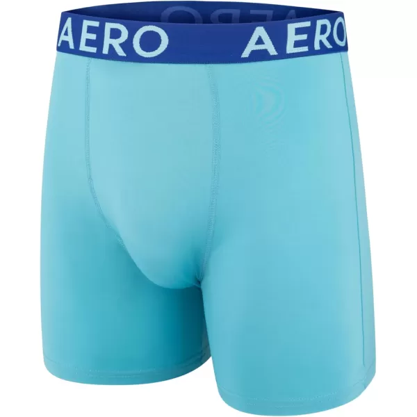 AEROPOSTALE Mens Boxer Briefs 4 Pack Poly Spandex Performance Boxer Briefs UnderwearMulticoloredMulticoloredNavyBlue