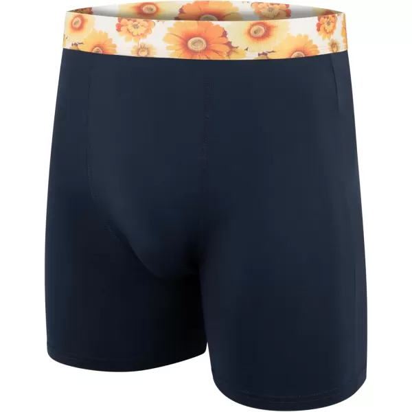 AEROPOSTALE Mens Boxer Briefs 4 Pack Poly Spandex Performance Boxer Briefs UnderwearMulticoloredMulticoloredNavyBlue
