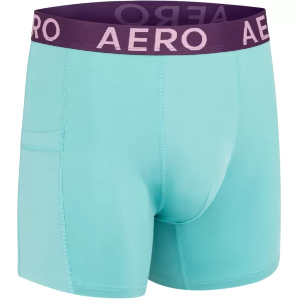 AEROPOSTALE Mens Performance Compression Boxer Briefs Underwear Athletic Shorts Baselayer Running Workout Fitness ShortsMultiBlackCharcoalBlue