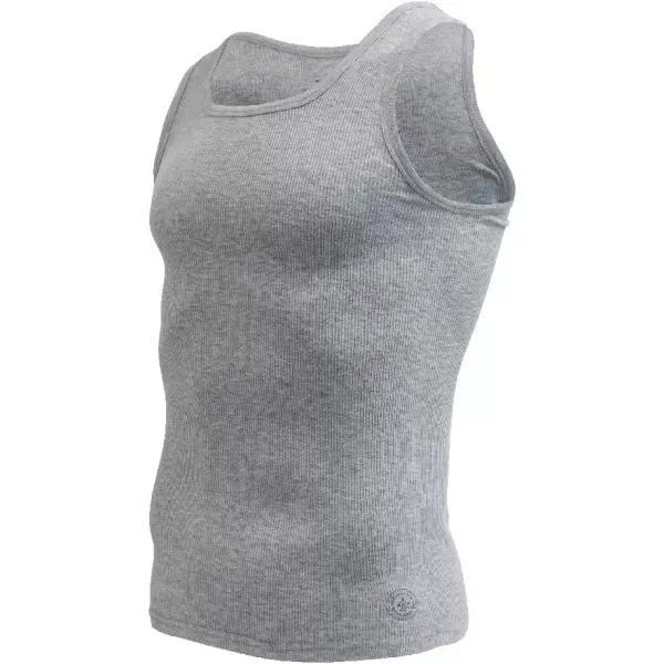 AEROPOSTALE Mens Tank Tops A Shirts Mens Undershirts Contour Fit 4 Pack Tank Top for MenWhiteBlackHeatherCharcoal