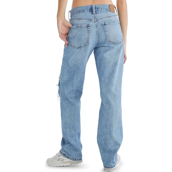 AEROPOSTALE Womens Aero Baggy JeanMedium Distressed