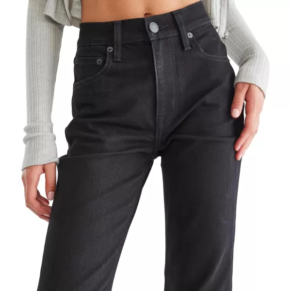 AEROPOSTALE Womens Aero High Rise Flare JeanBlack