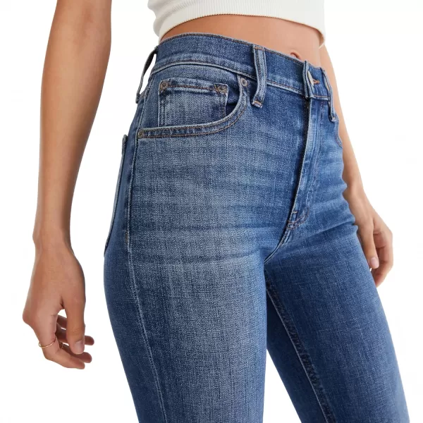 AEROPOSTALE Womens Aero High Rise Flare JeanMedium Wash