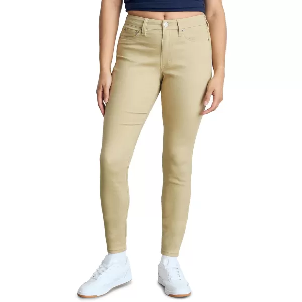 AEROPOSTALE Womens Aero High Waisted Curvy Uniform JeggingSummer Tan