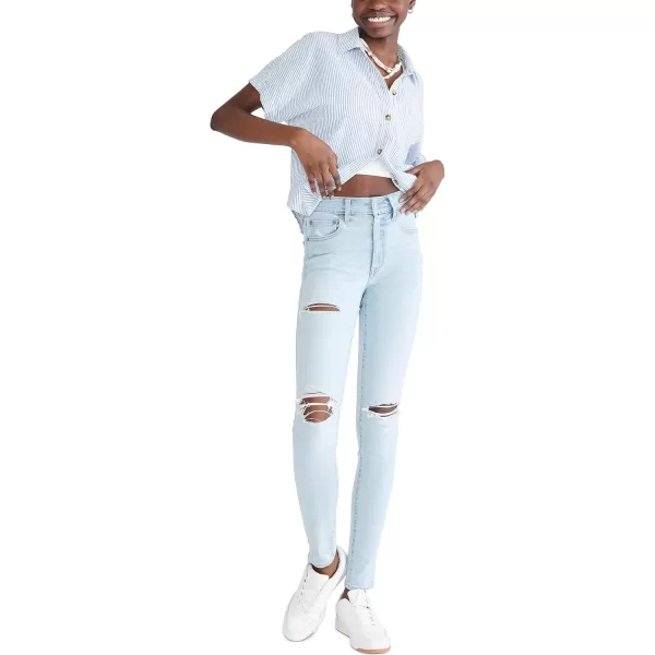 AEROPOSTALE Womens Aero High Waisted JeggingLight Wash