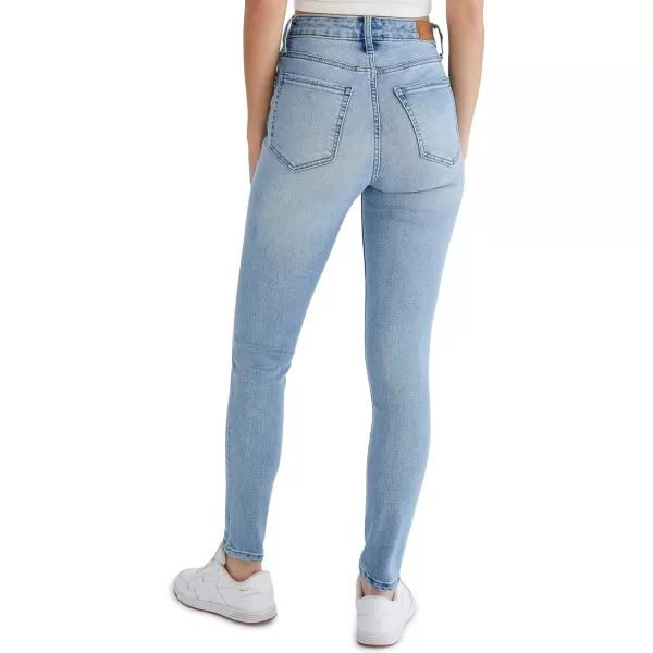 AEROPOSTALE Womens Aero High Waisted JeggingMedium Wash