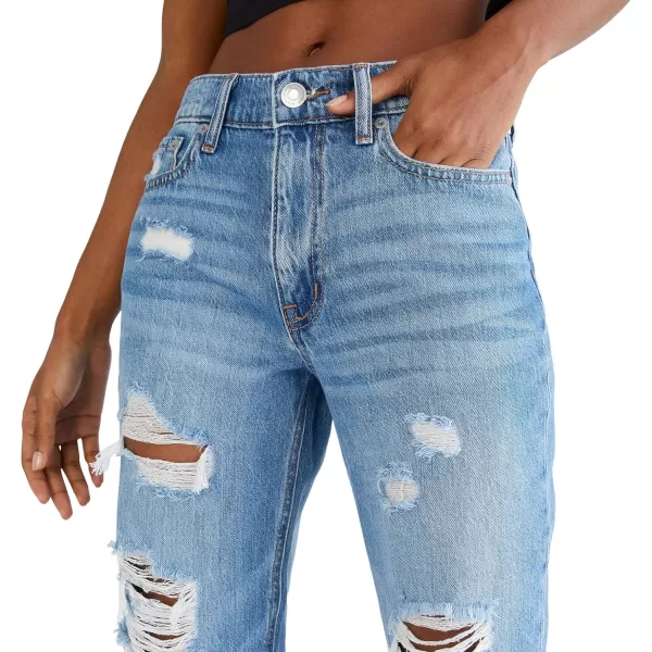 AEROPOSTALE Womens Aero Mom JeanMedium Wash