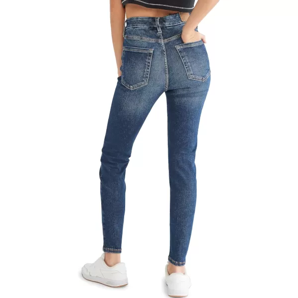 AEROPOSTALE Womens Aero Sculpt Curvy JeggingDark Wash