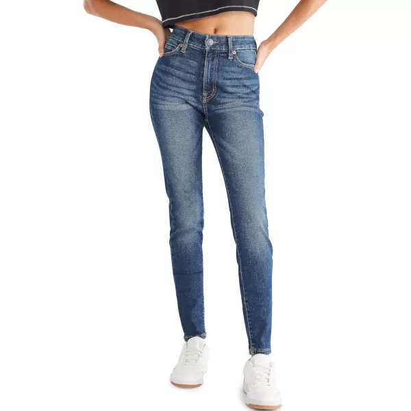 AEROPOSTALE Womens Aero Sculpt Curvy JeggingDark Wash