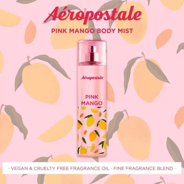 Aeropostale Pink Mango Body Mist 8 fl ozScented