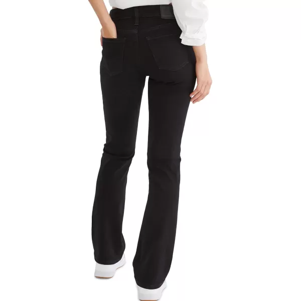 Aeropostale Womens Aero Mid Rise Bootcut JeanBlack