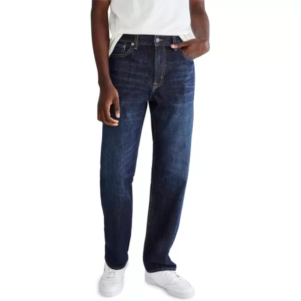 AEROPOSTALE Mens Aero Relaxed JeanDark Wash