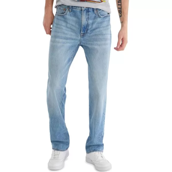 AEROPOSTALE Mens Aero Relaxed JeanLight Wash