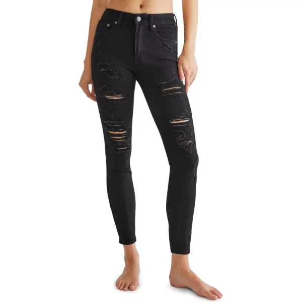 AEROPOSTALE Womens Aero High Waisted JeggingBlack