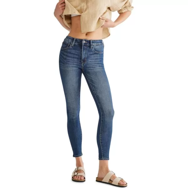 AEROPOSTALE Womens Aero High Waisted JeggingDark Wash