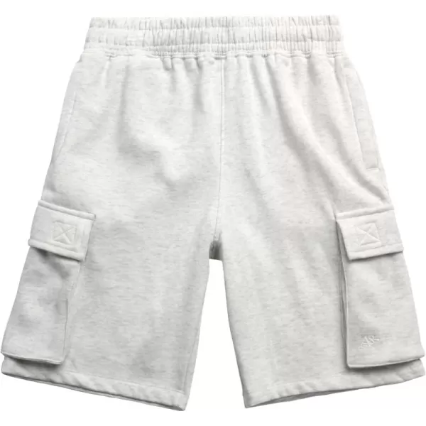imageAEROPOSTALE Boys Active Shorts  Fleece Sweat Shorts with Pockets  Gym Running Performance Athletic Shorts 416Oatmeal Cargo