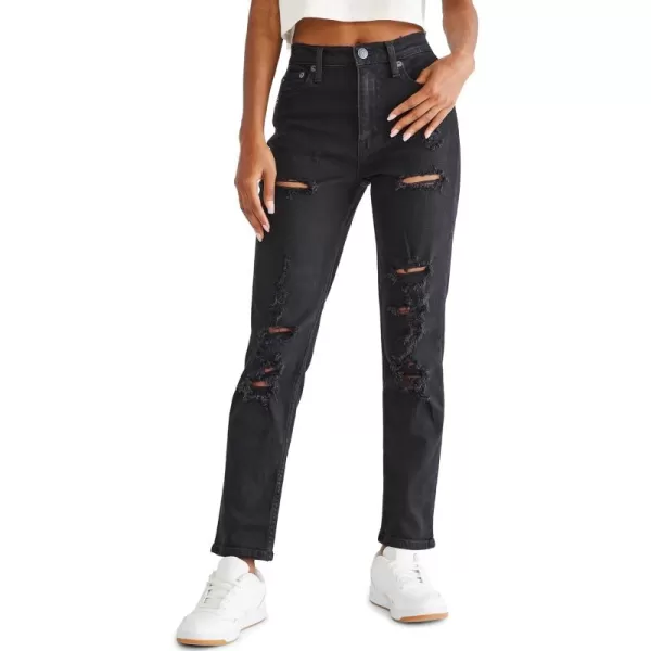 imageAEROPOSTALE Womens Aero Mom JeanBlack