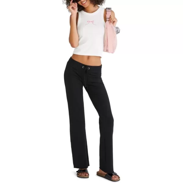 imageAEROPOSTALE Womens Airsoft LowRise Cinched Flare LeggingDark Black