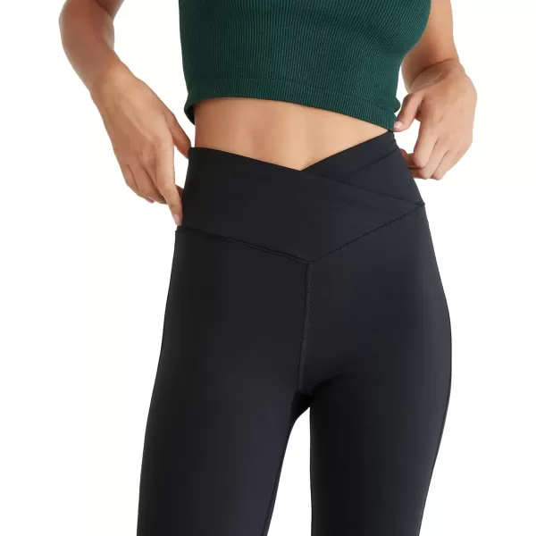 imageAEROPOSTALE Womens Airsoft Crossover Bootcut LeggingDark Black