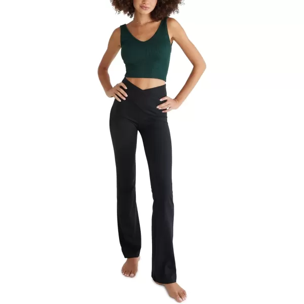 imageAEROPOSTALE Womens Airsoft Crossover Bootcut LeggingDark Black