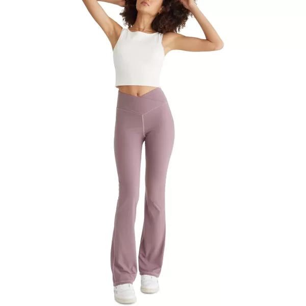 imageAEROPOSTALE Womens Airsoft Crossover Bootcut LeggingToadstool