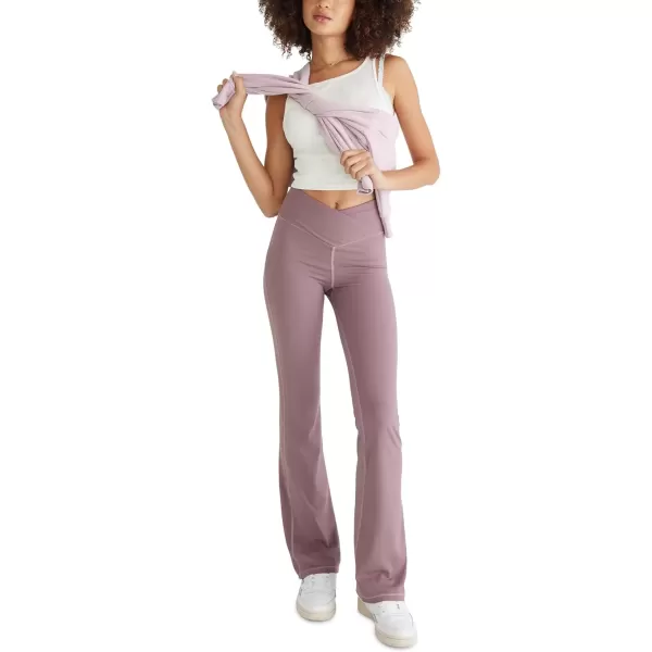 imageAEROPOSTALE Womens Airsoft Crossover Bootcut LeggingToadstool
