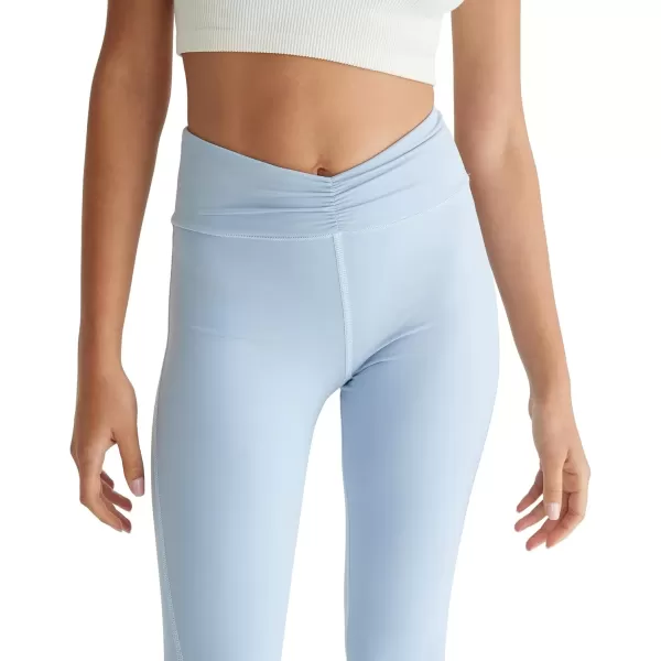 imageAEROPOSTALE Womens Airsoft HighRise Cinched Flare LeggingForever Blue