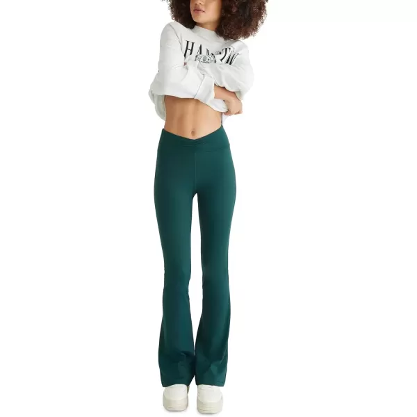 imageAEROPOSTALE Womens Airsoft HighRise Cinched Flare LeggingPonderosa Pine