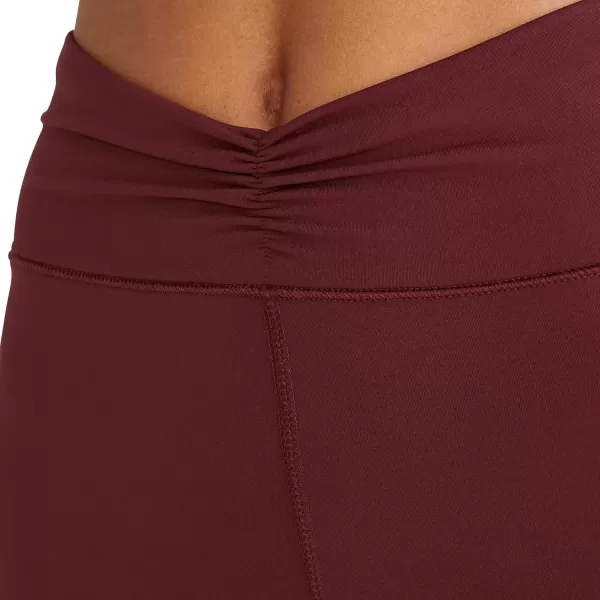 imageAEROPOSTALE Womens Airsoft HighRise Cinched Flare LeggingTawny Port