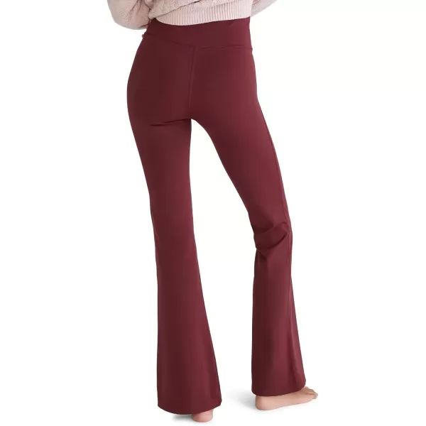 imageAEROPOSTALE Womens Airsoft HighRise Cinched Flare LeggingTawny Port