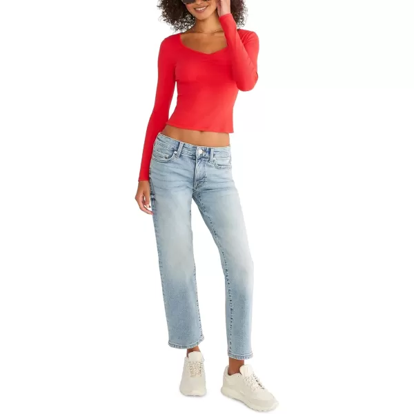 imageAEROPOSTALE Womens Cinch Front Sweetheart Shrunken TeeLollipop