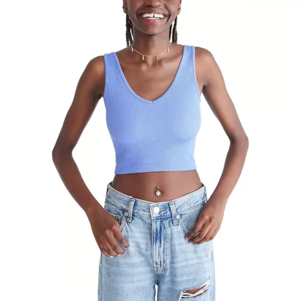 imageAEROPOSTALE Womens Seamless Wear 3Way TankBaja Blue