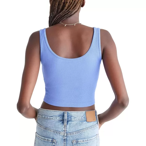 imageAEROPOSTALE Womens Seamless Wear 3Way TankBaja Blue