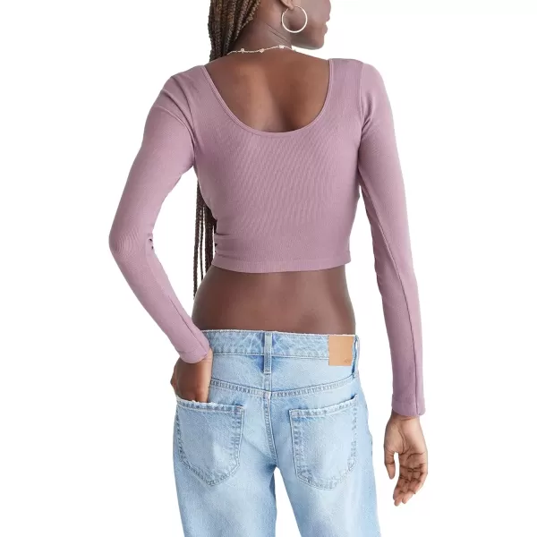 imageAEROPOSTALE Womens Seamless Wear 3Way VNeck Tiny TopFlint